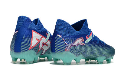 Puma Future Ultimate FG Low-Tops Football Boots - Jade/Blue/Red