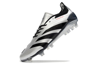 Adidas Predator Accuracy Elite FG Low-Tops Football Boots - Silver/Black