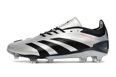 Adidas Predator Accuracy Elite FG Low-Tops Football Boots - Silver/Black