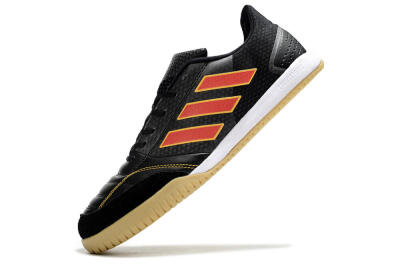 Adidas Top Sala FG Low-Tops Football Shoes - Black/Orange/Brown