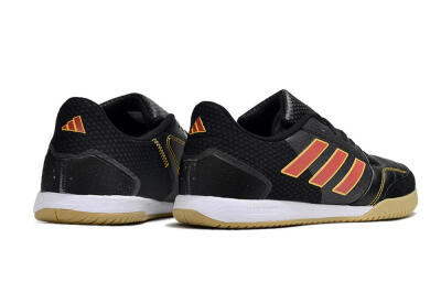 Adidas Top Sala FG Low-Tops Football Shoes - Black/Orange/Brown