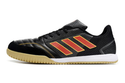 Adidas Top Sala FG Low-Tops Football Shoes - Black/Orange/Brown