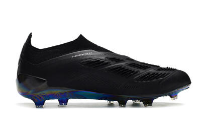 Adidas Predator Accuracy+ Laceless FG Low-Tops Football Boots - Black/Silver