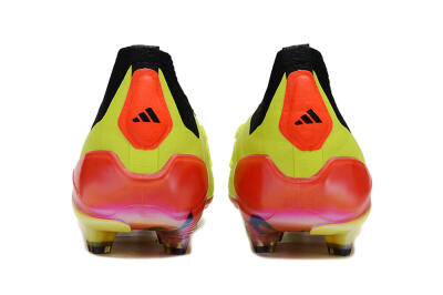 Adidas Predator Accuracy+ Laceless FG Low-Tops Football Boots - Yellow/Black/Grey