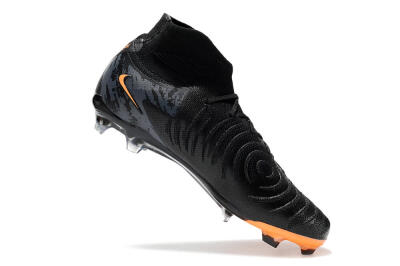 Nike Phantom Luna Elite FG High-Tops Football Boots - Black/Silver/Orange