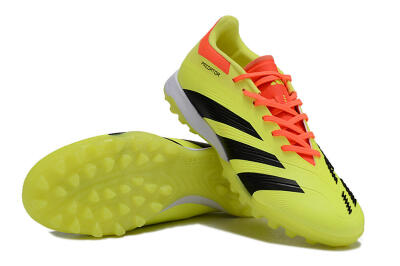 Adidas Predator 24 Elite TF Low-Tops Football Shoes - Yellow/Black/Red