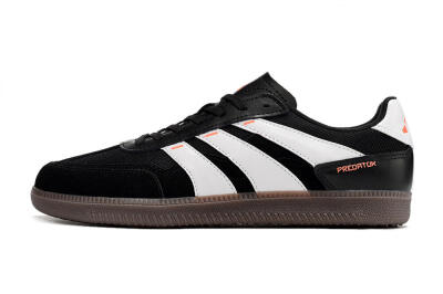 Adidas Predator 24 League IC Low-Tops Football Shoes - Black/White/Brown