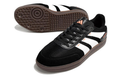 Adidas Predator 24 League IC Low-Tops Football Shoes - Black/White/Brown