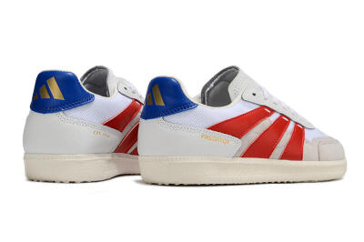 Adidas Predator 24 League IC Low-Tops Football Shoes - Grey/White/Red/Blue