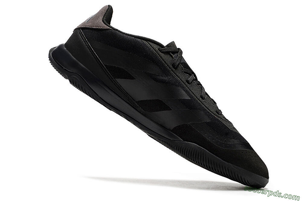 Adidas Predator 24 Elite IC Low-Tops Football Shoes - Black/Brown/Black 4