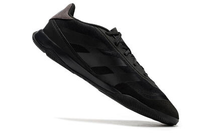 Adidas Predator 24 Elite IC Low-Tops Football Shoes - Black/Brown/Black