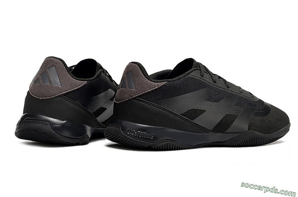 Adidas Predator 24 Elite IC Low-Tops Football Shoes - Black/Brown/Black 6