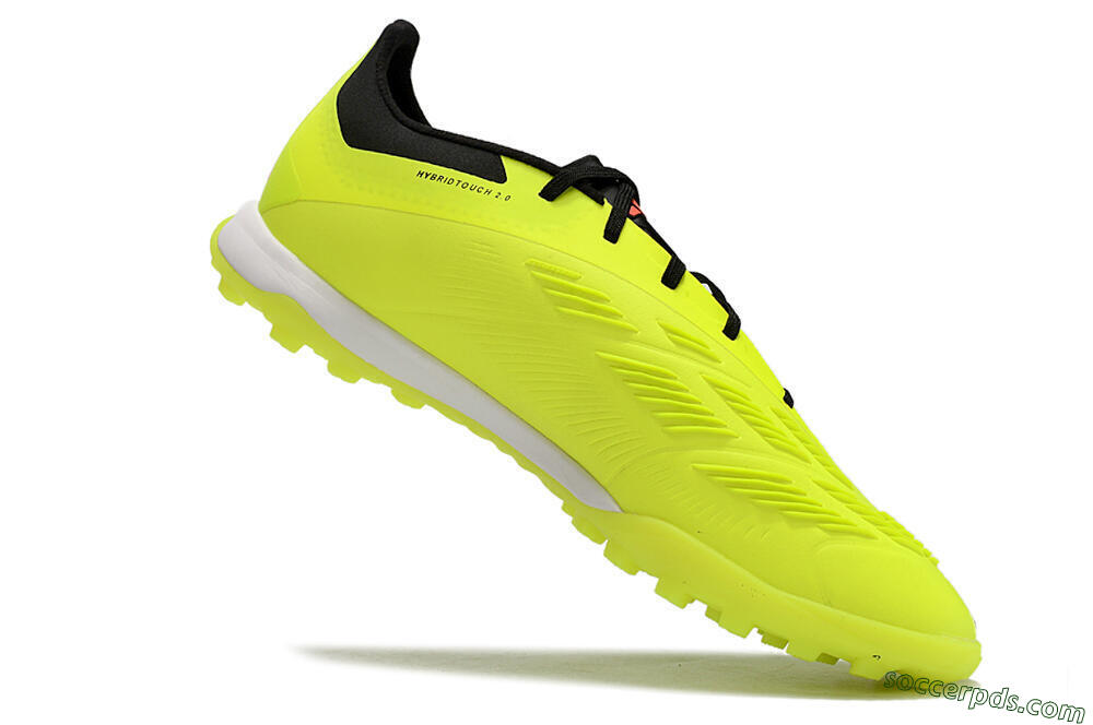 Adidas Predator 24 Elite TF Low-Tops Football Shoes - Yellow/Black/White 4