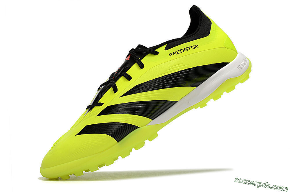 Adidas Predator 24 Elite TF Low-Tops Football Shoes - Yellow/Black/White 5