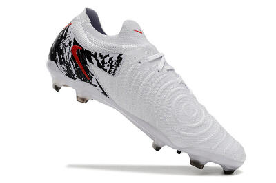 Nike Phantom Luna Elite NU FG Low-Tops Football Boots - White/Red/Black