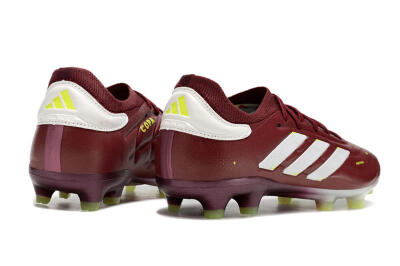 Adidas Copa Pure 2+ FG Low-Tops Football Boots - Red/White/Yellow