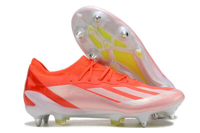 Adidas X Crazyfast.1 SG Low-Tops Football Boots - Red/White/Yellow