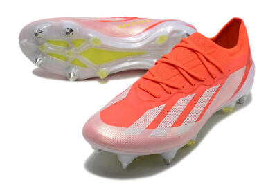 Adidas X Crazyfast.1 SG Low-Tops Football Boots - Red/White/Yellow