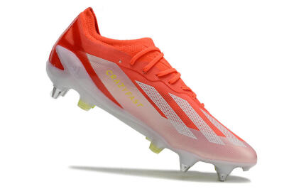 Adidas X Crazyfast.1 SG Low-Tops Football Boots - Red/White/Yellow