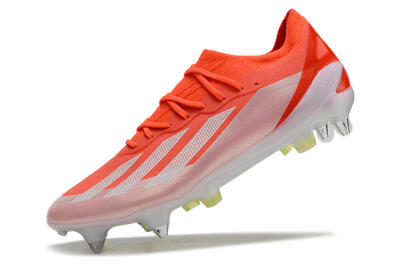 Adidas X Crazyfast.1 SG Low-Tops Football Boots - Red/White/Yellow