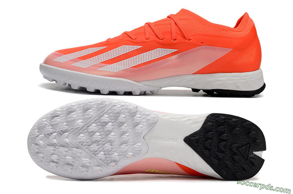 Adidas X Crazyfast.1 TF Low-Tops Football Shoes - Red/White/Black 0