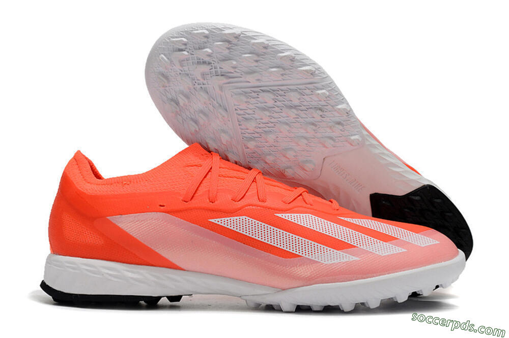 Adidas X Crazyfast.1 TF Low-Tops Football Shoes - Red/White/Black 1
