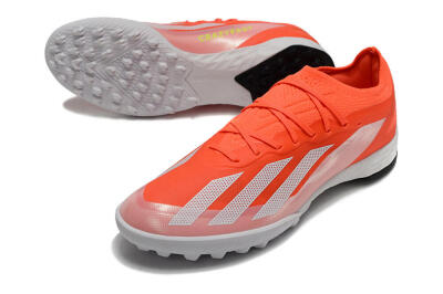 Adidas X Crazyfast.1 TF Low-Tops Football Shoes - Red/White/Black
