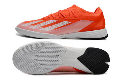 Adidas X Crazyfast.1 IC Low-Tops Football Shoes - Red/White/Black