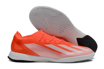 Adidas X Crazyfast.1 IC Low-Tops Football Shoes - Red/White/Black
