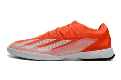 Adidas X Crazyfast.1 IC Low-Tops Football Shoes - Red/White/Black