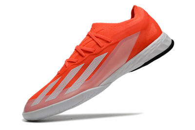 Adidas X Crazyfast.1 IC Low-Tops Football Shoes - Red/White/Black
