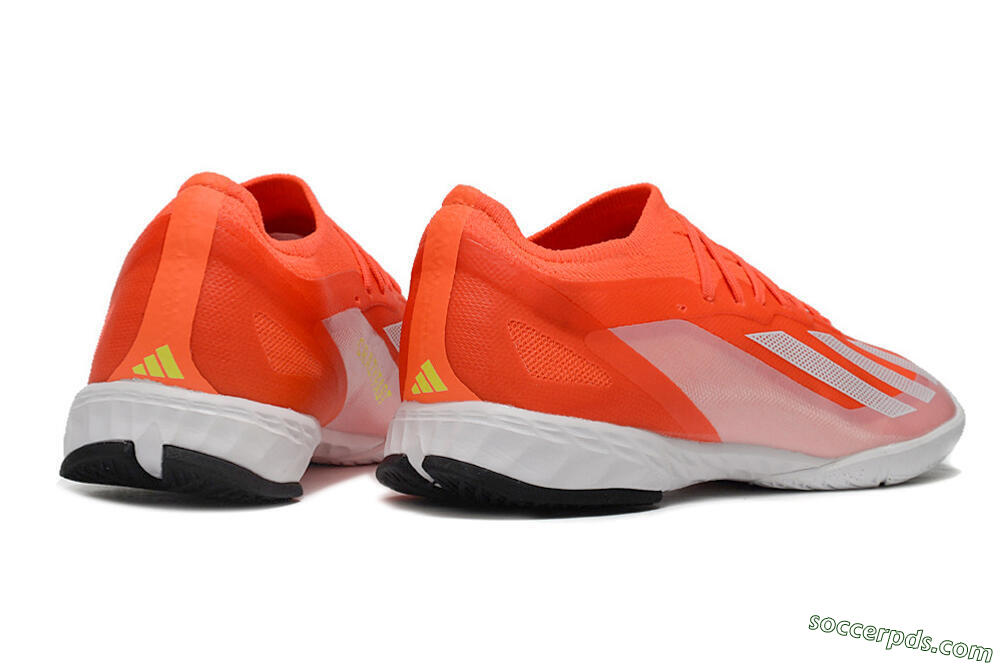 Adidas X Crazyfast.1 IC Low-Tops Football Shoes - Red/White/Black 6