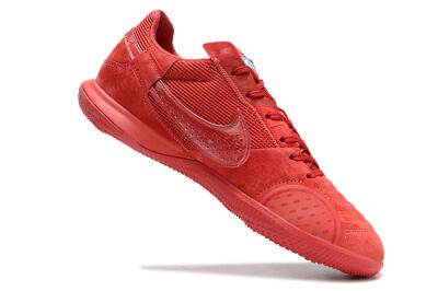 Nike Street Gato IC Low-Tops Football Shoes - Red/Red/Red