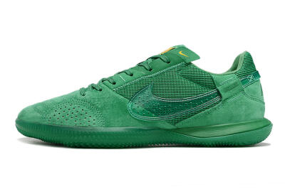 Nike Street Gato IC Low-Tops Football Shoes - Green/Green/Green