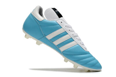 Adidas Copa Mundial FG Low-Tops Football Boots - Blue/White/Gold
