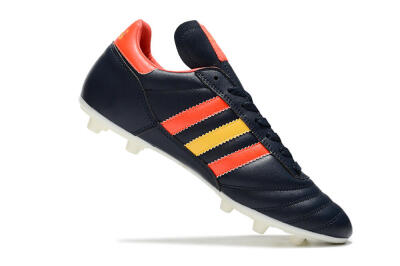 Adidas Copa Mundial FG Low-Tops Football Boots - Black/Red/Yellow