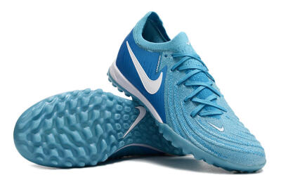 Nike Phantom Luna Elite TF Low-Tops Football Shoes - Jade/White/Blue