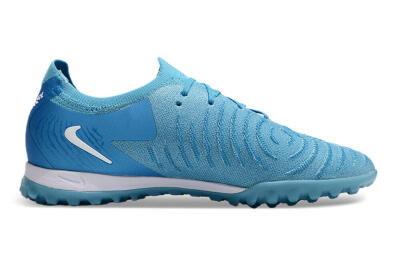 Nike Phantom Luna Elite TF Low-Tops Football Shoes - Jade/White/Blue