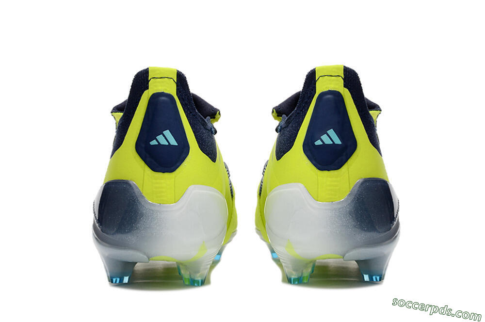 Adidas Predator Elite Foldover Tongue FG Low-Tops Football Boots - Yellow/Blue/Jade 5