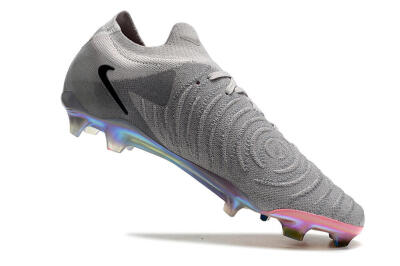 Nike Phantom Luna Elite NU FG Low-Tops Football Boots - Grey/Black/Blue