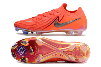 Nike Phantom Luna Elite FG Low-Tops Football Boots - Red/Blue/Gold