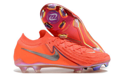 Nike Phantom Luna Elite FG Low-Tops Football Boots - Red/Blue/Gold