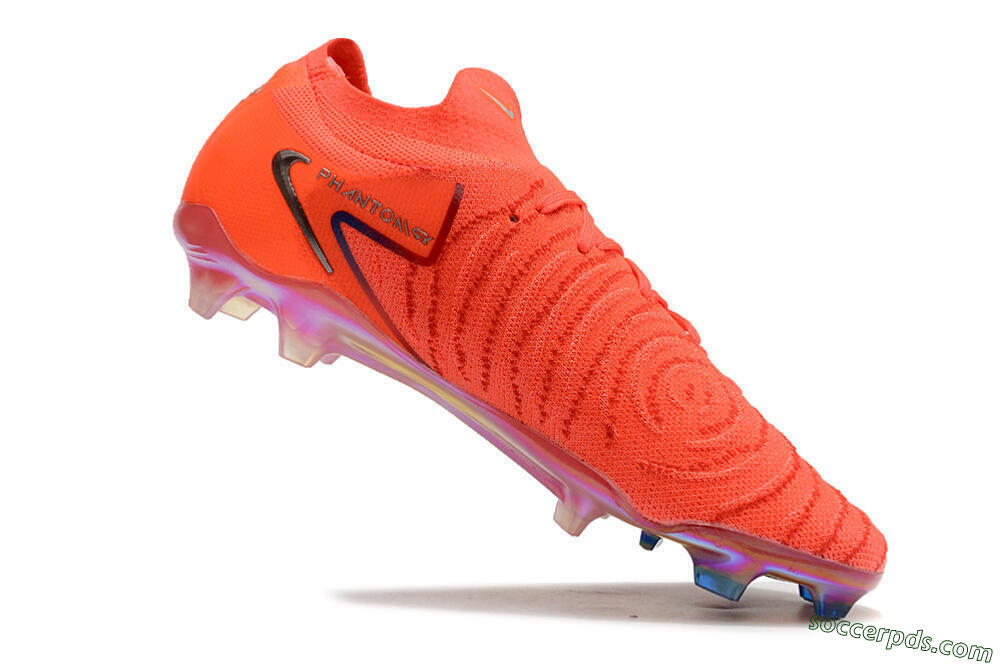 Nike Phantom Luna Elite FG Low-Tops Football Boots - Red/Blue/Gold 4
