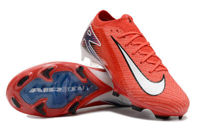 Nike Air Zoom Mercurial Vapor 16 Elite FG Low-Tops Football Boots - Red/White/Blue