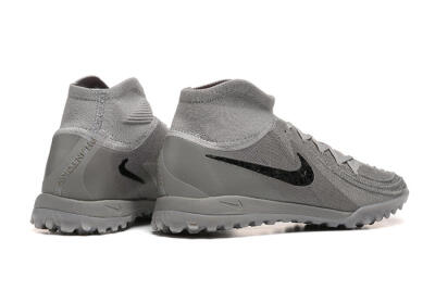 Nike Phantom Luna Elite TF High-Tops Football Shoes - Grey/Black
