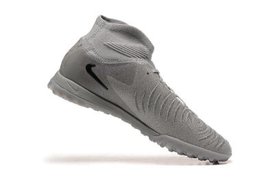 Nike Phantom Luna Elite TF High-Tops Football Shoes - Grey/Black