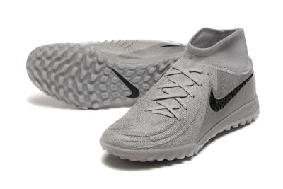 Nike Phantom Luna Elite TF High-Tops Football Shoes - Grey/Black
