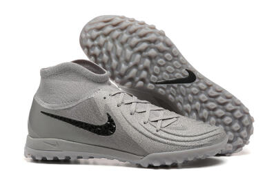 Nike Phantom Luna Elite TF High-Tops Football Shoes - Grey/Black