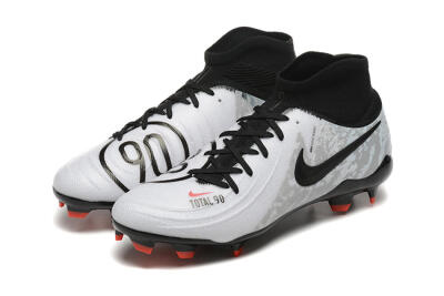 Nike Phantom Luna Elite FG High-Tops Football Boots - White/Red/Black/Grey
