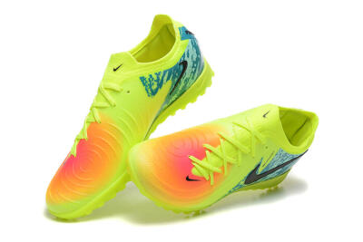 Nike Phantom GX 2 Elite TF Low-Tops Football Shoes - Yellow/Green/Black